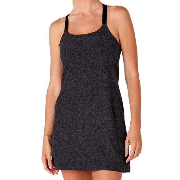 Beyond Yoga Women's Size Medium Gray Spacedye Move It Dress - Picture 1 of 10